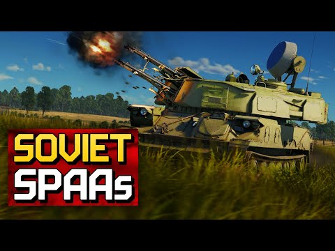 Видео: Советские ЗСУ / War Thunder