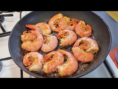 Видео: Как Вкусно приготовить КРЕВЕТКИ / СУПЕР РЕЦЕПТ / Жареные креветки в соевом соусе с чесноком!