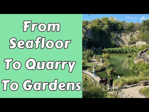 Видео: Исторический каменный карьер превратился в японский сад: геологические объяснения
