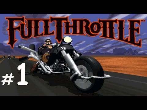 Видео: Прохождение Full Throttle (7wolf) с комментариями №1