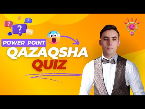 Видео: QAZAQSHA QUIZ . Интеллектуалды қазақша куиз ойыны