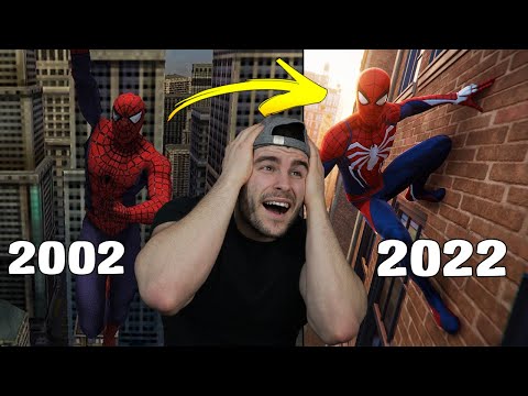 Видео: ЕВОЛЮЦИЯТА НА Spider-Man игрите