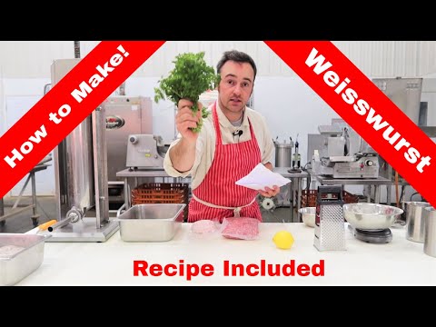 Видео: Немецкие вайсвурсты. Как приготовить по рецепту!