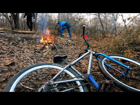 Видео: Будни велосипедистов - Парк Юбилейный Барнаул - На велосипеде в лес