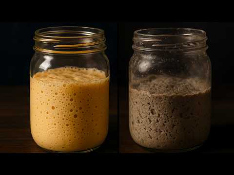 Видео: 6 ДНЕЙ НЕ ОБНОВЛЯЛ ЗАКВАСКУ ЧТО С НЕЙ СТАЛО.