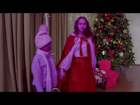 Видео: "Снежная королева" новогодний праздник начальная школа декабрь 2022 года