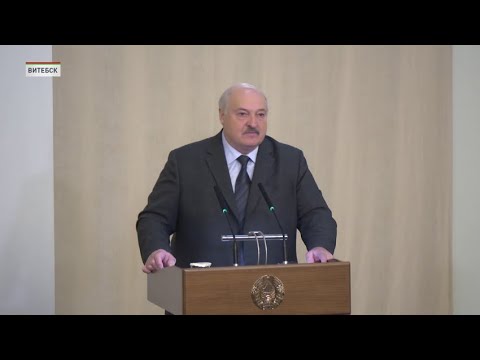 Видео: «Вы просто безответственные люди!» Президент отчитал чиновников в Витебске