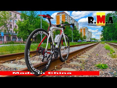 Видео: карбоновый шоссейный велосипед с AliExpress - пробег 5500км (реплика PINARELLO DOGMA 65.1 disk) 🚴👍👲