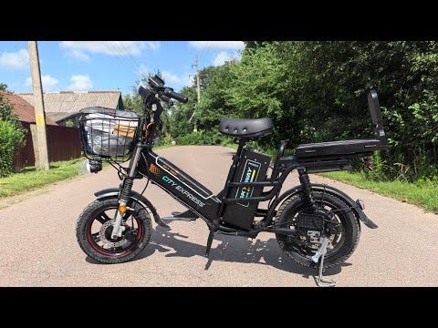 Видео: Skywey siti электроскутер 1200w