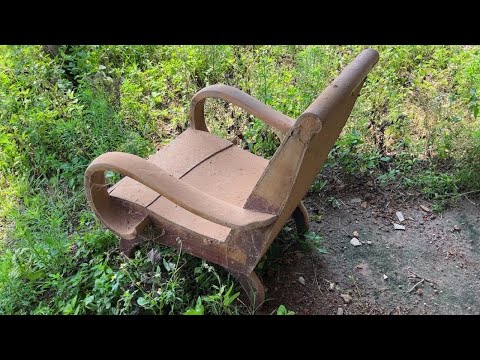 Видео: Реставрация заброшенного старинного дивана с УДИВИТЕЛЬНЫМИ результатами