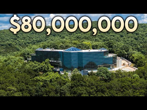 Видео: Внутри футуристического мега-особняка из стекла за 80 миллионов долларов в Миссури