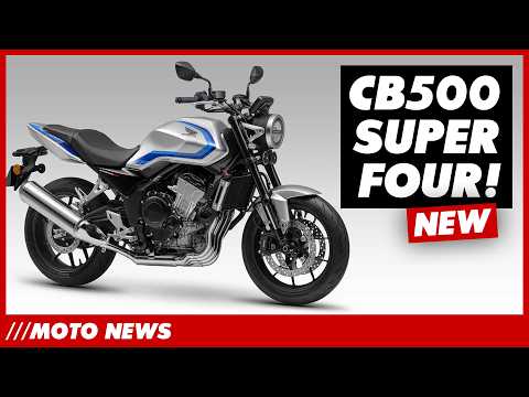 Видео: Новости мото: НОВЫЕ Honda Super Four, Z1100, Hypermotard V2 и многое другое!