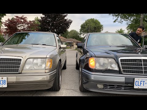 Видео: Мерседес E500 W124 1994 Американец
