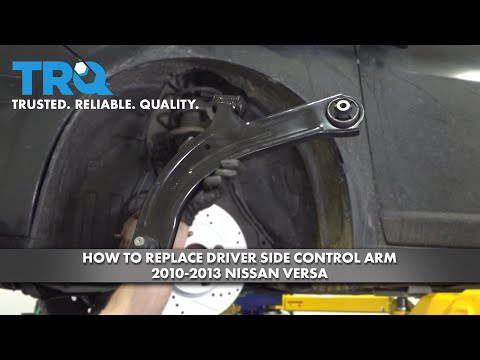 Видео: Как заменить передний рычаг подвески на Nissan Versa 2010-2013