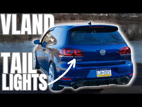 Видео: Как установить задние фонари Vland на Golf GTI MK6