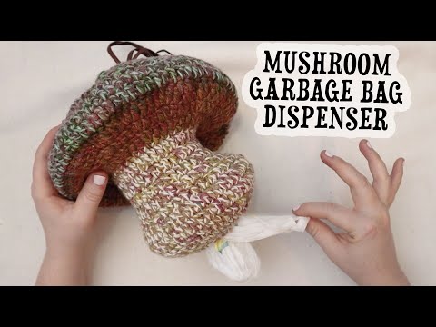 Видео: как связать крючком причудливый гриб 🍄 ...