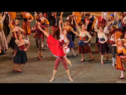 Видео: Дон Кихот Фрагменты из 1-го акта Денис Родькин Мария Кошкарева Большой театр 28.10.2025