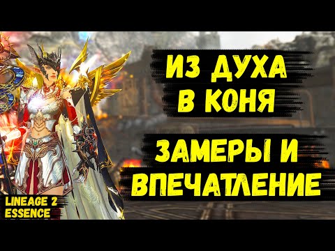 Видео: ИЗ ДУХА В КОНЯ! Сравниваю ФАРМ и делюсь ВПЕЧАТЛЕНИЕМ О КЛАССЕ в Lineage 2 Essence.