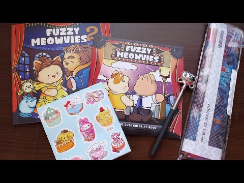 Видео: Летний #хоббивлог 3! Покупки, раскрашиваю, #алмазка немного из жизни @marisasworld5334 Мир Марисы 💖