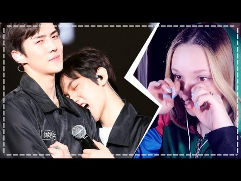 Видео: ПЛАЧУ... СЛАДКИЕ МОМЕНТЫ EXO СЕМЕЙКИ ❤ РЕАКЦИЯ/REACTIONS | KPOP ARI RANG