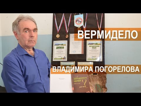 Видео: Вермибизнес Владимира Погорелова. Разведение червей, биогумус, вермичай.