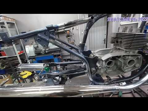 Видео: Рама ЯВА 638.1.03 Алексей (Орехово-Зуево) Готовность под окраску