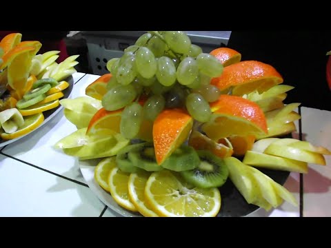 Видео: 5-Часть Фруктовая Нарезка На Вкусный Банкет в Ресторане "Танхо"
