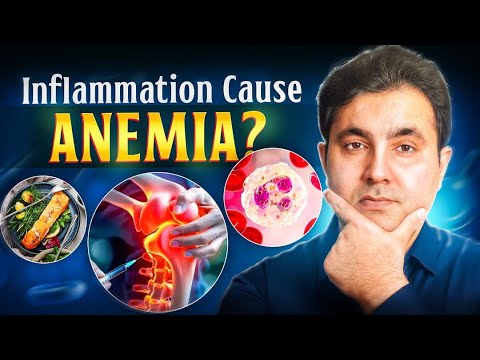 Видео: Как воспаление вызывает анемию? | Симптомы, причины и лечение #anemiacure