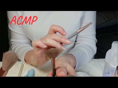 Видео: АСМР💁 массаж лица перед сном