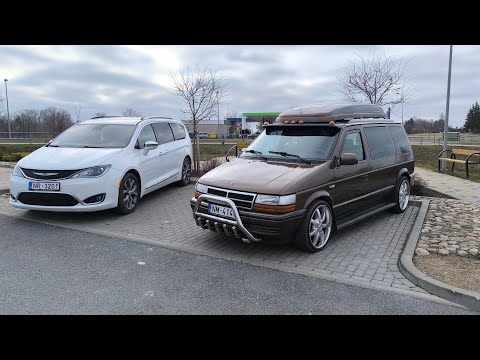 Видео: Chrysler Voyager 2.   на R-20 начало преображения