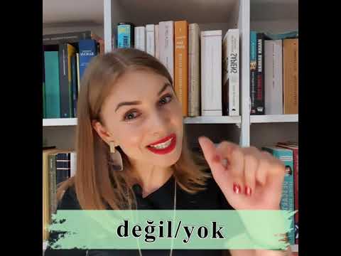 Видео: Değil / Yok  в чём же разница?