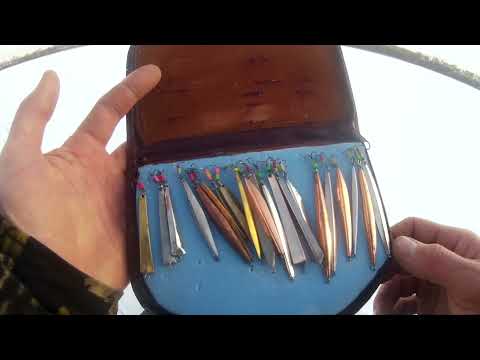 Видео: Зимние блесна на окуня ручной работы "skela"