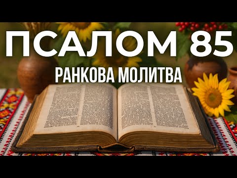 Видео: 9 ЖОВТНЯ ПСАЛОМ 85 (84):8-14 | Що означають слова “Правда і мир поцілуються”?