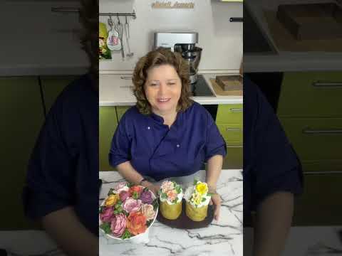Видео: Зефирный рулет "Абрикос-Кофе-Шоколад" в виде пасхального кулича