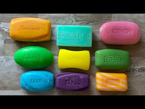 Видео: ASMR Soap cutting | Soap Carving|Резка мыла  | ASMR