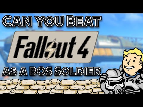 Видео: Сможете ли вы ПОБЕДИТЬ Fallout 4, играя за солдата Братства?