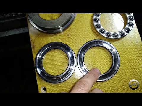 Видео: Замена шпиндельных подшипников токарного станка 1м61п