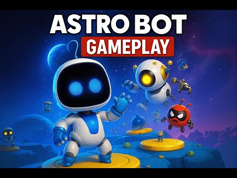 Видео: Astro Bot 🪐 Первый уровень на PlayStation