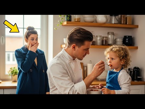Видео: Одинокий отец-шеф накормил плачущего младенца — и его рецепт довёл её мать-миллиардершу до слёз