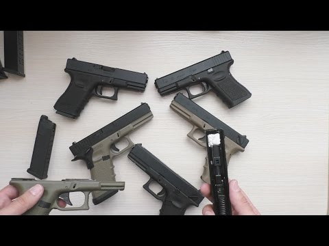 Видео: Выбор Глока для страйкбола. Tokyo Marui, KSC, WE, KJW, Stark Arms