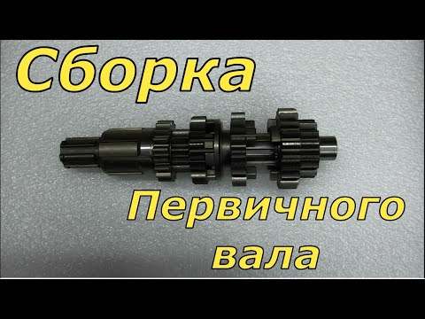 Видео: Последовательность сборки первичного вала кпп FMM