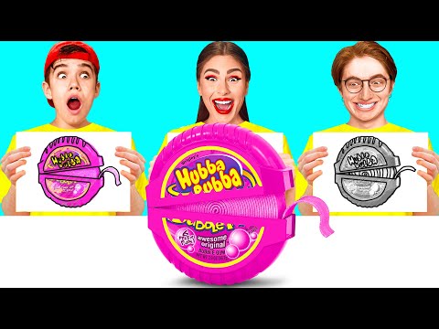 Видео: КТО ЛУЧШЕ НАРИСУЕТ ПРЕДМЕТ, ПОЛУЧИТ ЕГО ЧЕЛЛЕНДЖ !