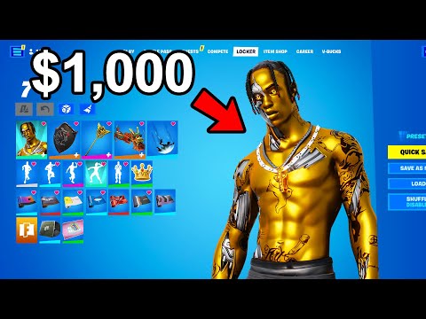 Видео: Я потратил 1000 долларов на случайные аккаунты Fortnite!