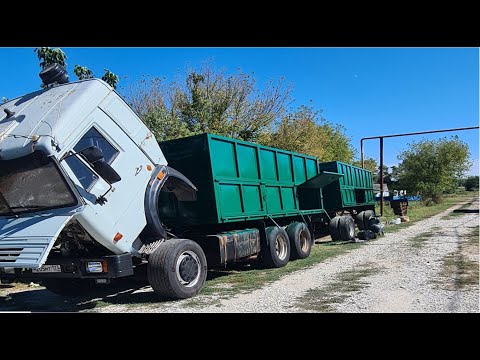 Видео: КАК Я КУЗОВА ЛЕПИЛ И РЕЙС В ТАМАНЬ С КУКУРУЗОЙ НА КАМАЗЕ