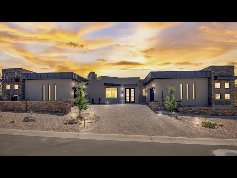 Видео: Экскурсия по новому дому стоимостью 2 млн долларов в Скоттсдейле, штат Аризона | Недвижимость в С...
