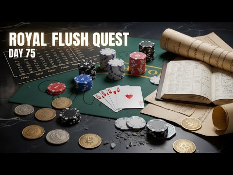 Видео: Эпическая охота за флеш-роялем в Ultimate Texas Holdem наступила на 75-й день?