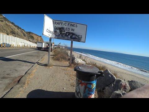 Видео: Malibu Beach. По каньону к океану. Ч.1