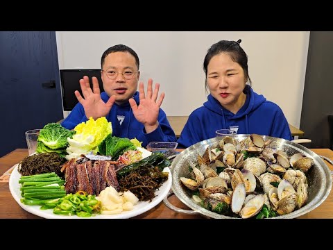 Видео: Полусушеная скумбрия и моллюски, приготовленные на пару в винеㅣCookingㅣMukbang