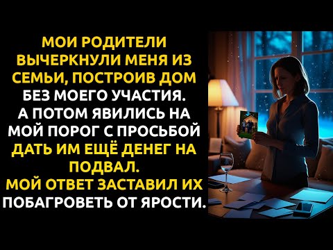 Видео: Родители ВЫЧЕРКНУЛИ меня с семейного фото... а потом потребовали денег на ДОМ, где мне нет места.