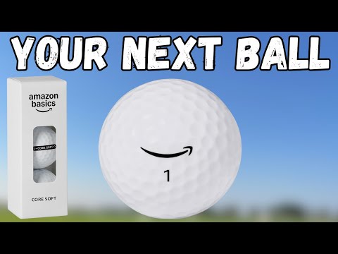Видео: Мяч для гольфа AMAZON Basics…СЛЕДУЮЩИЙ большой мяч для гольфа для 99% игроков в гольф...КОНЕЦ KIR...